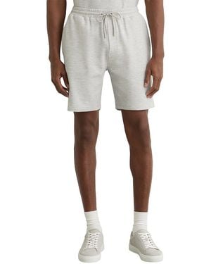 Reiss Emilio Textured Tape Insert Short - Gray