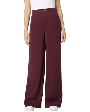 Hudson Jeans Jolene Wide Leg Pant - Purple