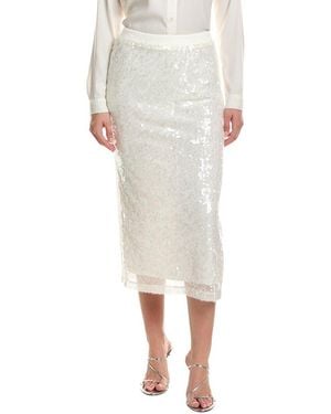 Ramy Brook Annita Midi Skirt - White