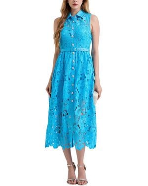 Kaimilan Midi Dress - Blue