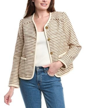 Rag & Bone Mirabelle Tweed Jacket - Natural