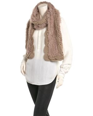 La Fiorentina Knit Scarf - White