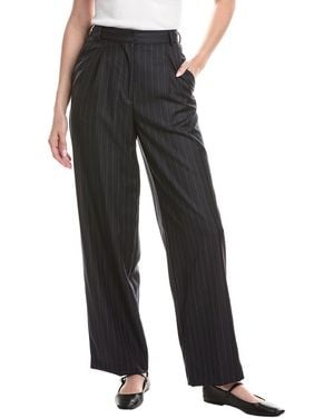 Officine Generale Officine Generale New Sophie Wool Pant - Black