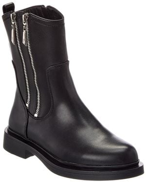 Byblos Leather Boot - Black
