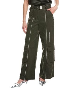 Jonathan Simkhai Fabiana Belted Pant - Green