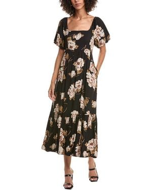 Saltwater Luxe Midi Dress - Black