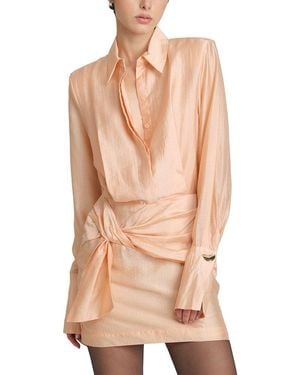 Sabina Musayev Norelle Mini Dress - Natural