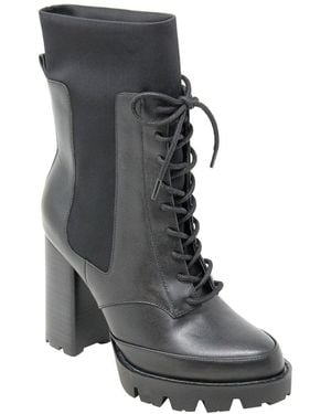 Charles David Gram Leather Boot - Grey