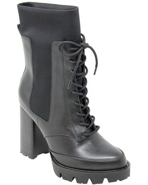 Charles David Gram Leather Boot - Grey
