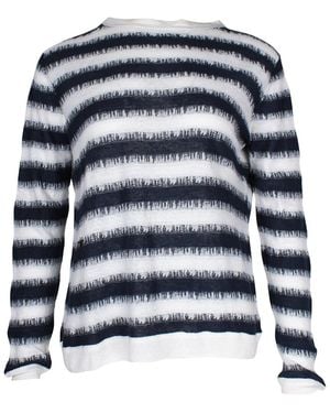 Dior Striped Sweater (authentic Pre-loved) - Blue