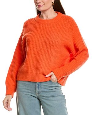 LaBiz Lalamia Wool & Alpaca-Blend Jumper - Orange