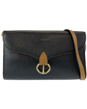 Dior Black Calfskin Shoulder Bag Pochette (authentic Pre-loved)