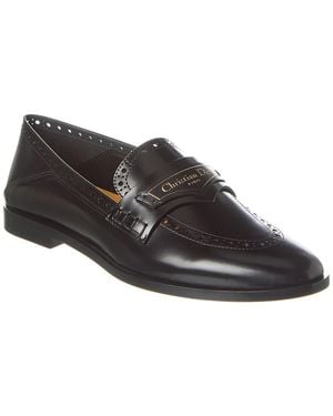 Dior Boy Leather Loafer - Black