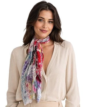 Blue Pacific Lightning Neckerchief - Pink