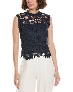 Nanette Lepore Floral Top - Blue