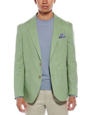 Tailorbyrd Linen-Blend Sport Coat - Green