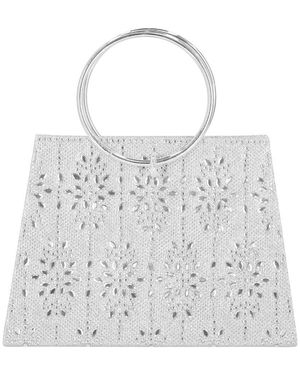 Jessica Mcclintock Renatta Clutch - Gray