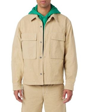 Hudson Jeans Shirt Jacket - Natural