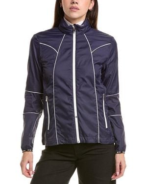 Post Card Light Rain Jacket - Blue