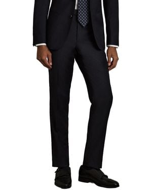 Reiss Aspire Weave Trouser - Black