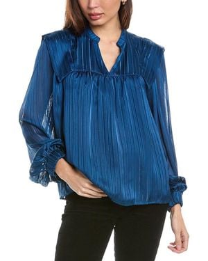 CROSBY BY MOLLIE BURCH Gaines Top - Blue