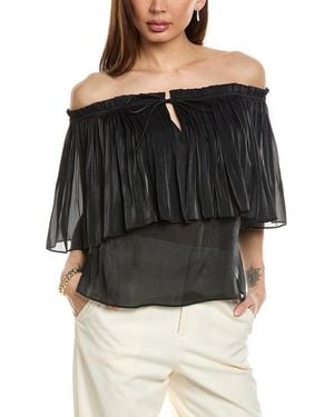 Kobi Halperin Mads Off Shoulder Blouse - Black