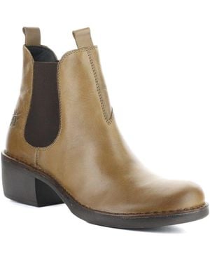 Fly London Meme Leather Boot - Brown
