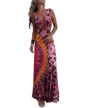 LOEY Maxi Dress - Red
