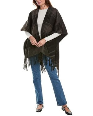 AllSaints Phoenix Wool Ruana - Black