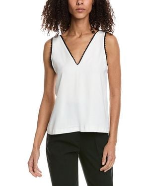 The Kooples Crepe Shirt - White