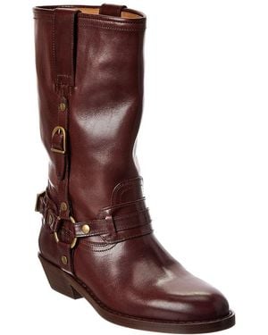 Isabel Marant Heiko Leather Boot - Brown