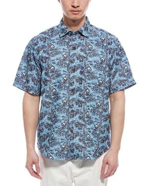 Tommy Bahama Coconut Point Capuchin Vines Shirt - Blue