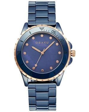 Obaku Urt Lille Watch - Blue