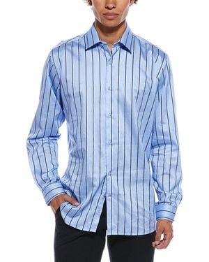 Tahari Modern Fit Dress Shirt - Blue