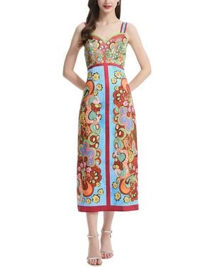 Kaimilan Midi Dress - Blue