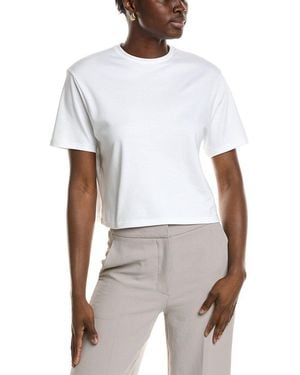 Theory Boxy Crew T-Shirt - White