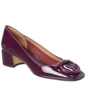 Ferragamo Mara Patent Pump - Purple