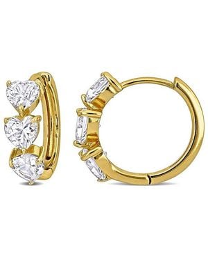 Rina Limor 3.30 Ct. Tw. Lab-Grown Sapphire Earrings - Metallic