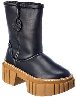 Stella McCartney Emilie Teddy Platform Boot - Blue