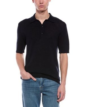 Rag & Bone Lewis Polo Shirt - Black