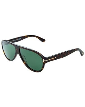Tom Ford Ft1336 61Mm Sunglasses - Green