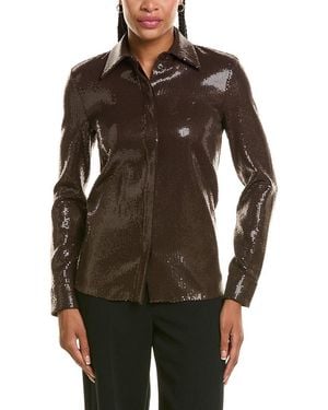 Michael Kors Hansen Embellished Top - Brown