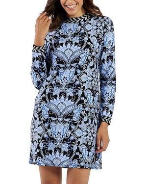 Jude Connally Cameron Sheath Dress - Blue