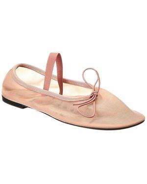 Proenza Schouler Glove Mary Jane Mesh Flat - Pink