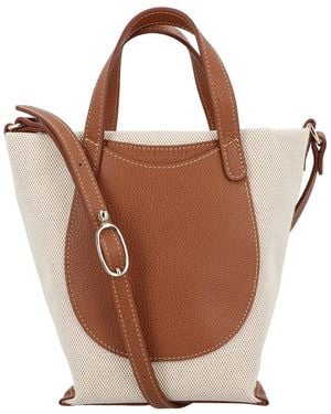 Longchamp Complice S Nylon & Leather Crossbody - Brown