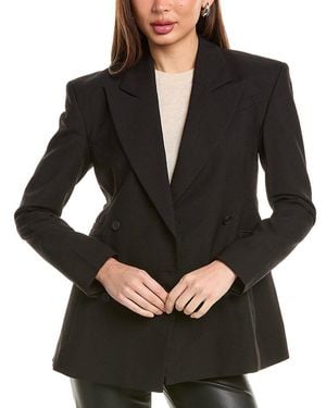 AllSaints Sevenh Wool-Blend Blazer - Black