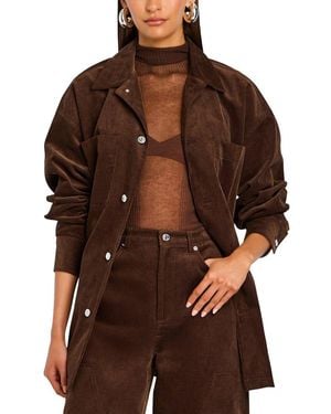 SER.O.YA Ser. O.Ya April Shacket - Brown
