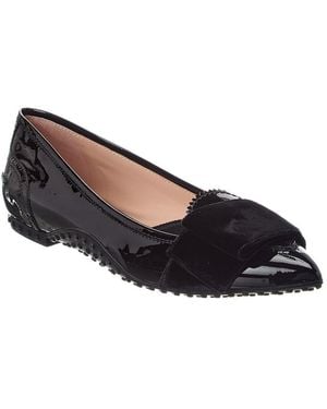 Tod's Gommini Patent Flat - Blue