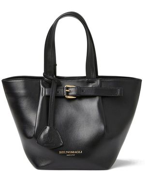 Bruno Magli Tessa Mini Leather Tote - Black