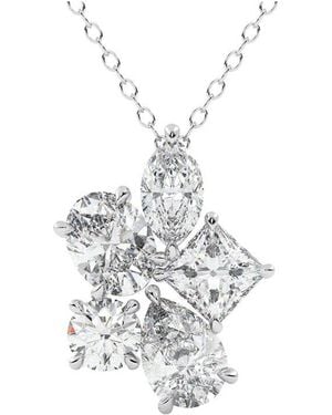 VOWE 14K 2.00 Ct. Tw. Lab-Grown Diamond Pendant - White